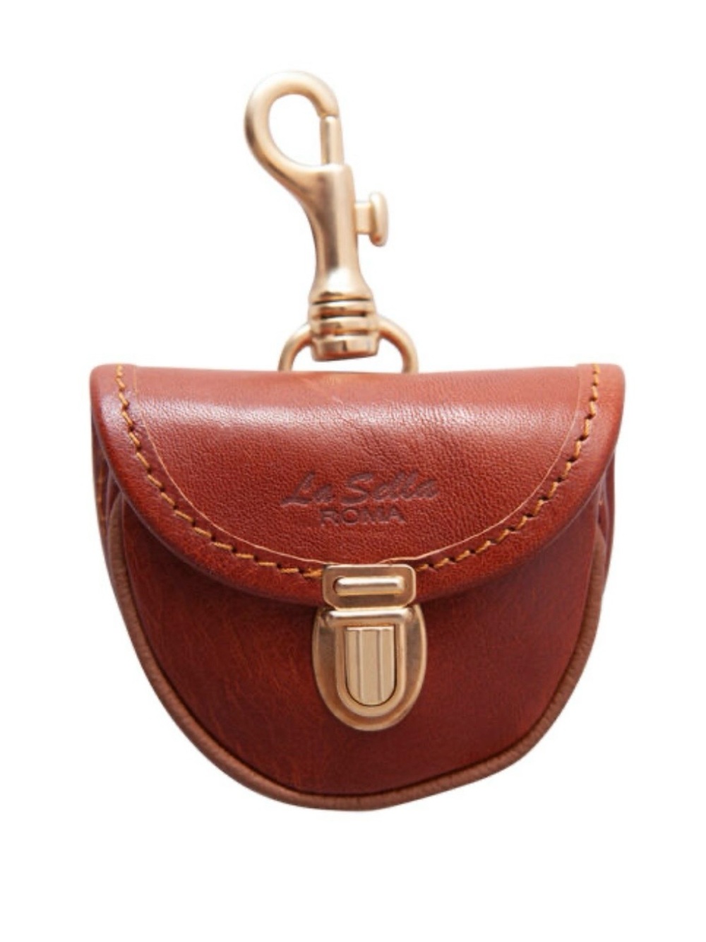 Leather coin pouch from Rome